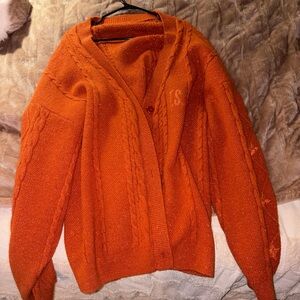 Taylor Swift Vibrant Orange Women's Cardigan